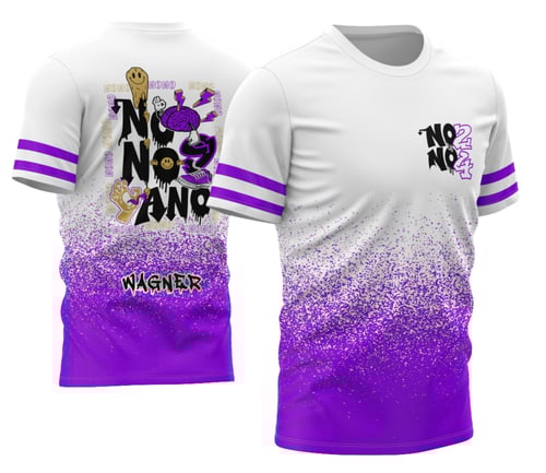 Camisa Nono Ano 2026 Derretendo Cor Branca M1