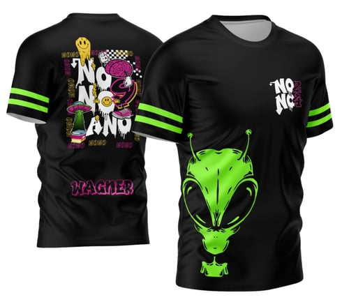 Camisa Nono Ano Alien 2026 Modelo 04