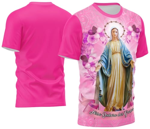 Arte Vetor Camisa Nossa Senhora Das Graças 2023