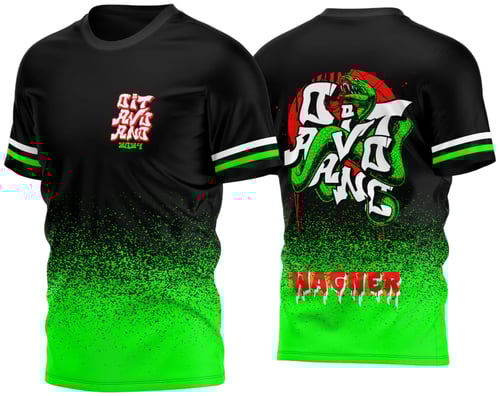 Arte Vetor Camisa Oitavo Ano 2024 Cobra