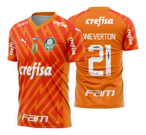 Arte Vetor Camisa Palmeiras Goleiro 2024 - 2025