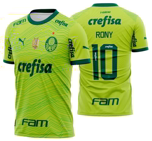 Arte Vetor Camisa Palmeiras Terceira 2023-24