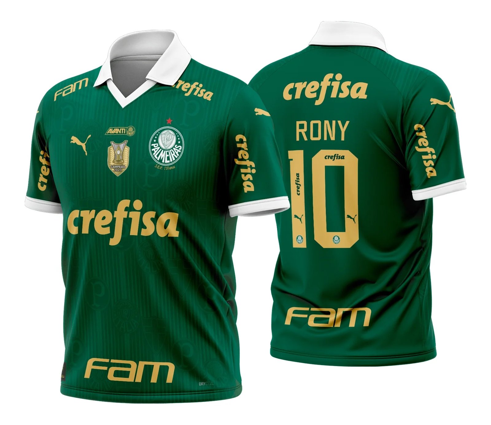 Arte Vetor Camisa Palmeiras Titular 2024 - 2025