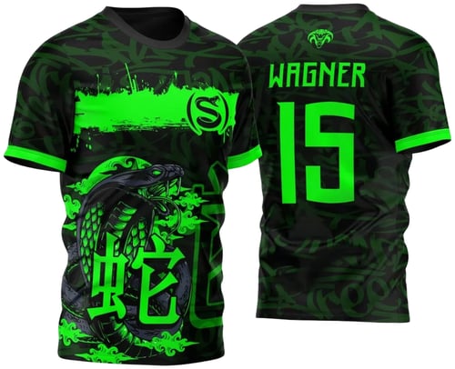 Arte Vetor Camisa Para Atlética Acadêmica e InterClasse Cobra Naja M2 2023