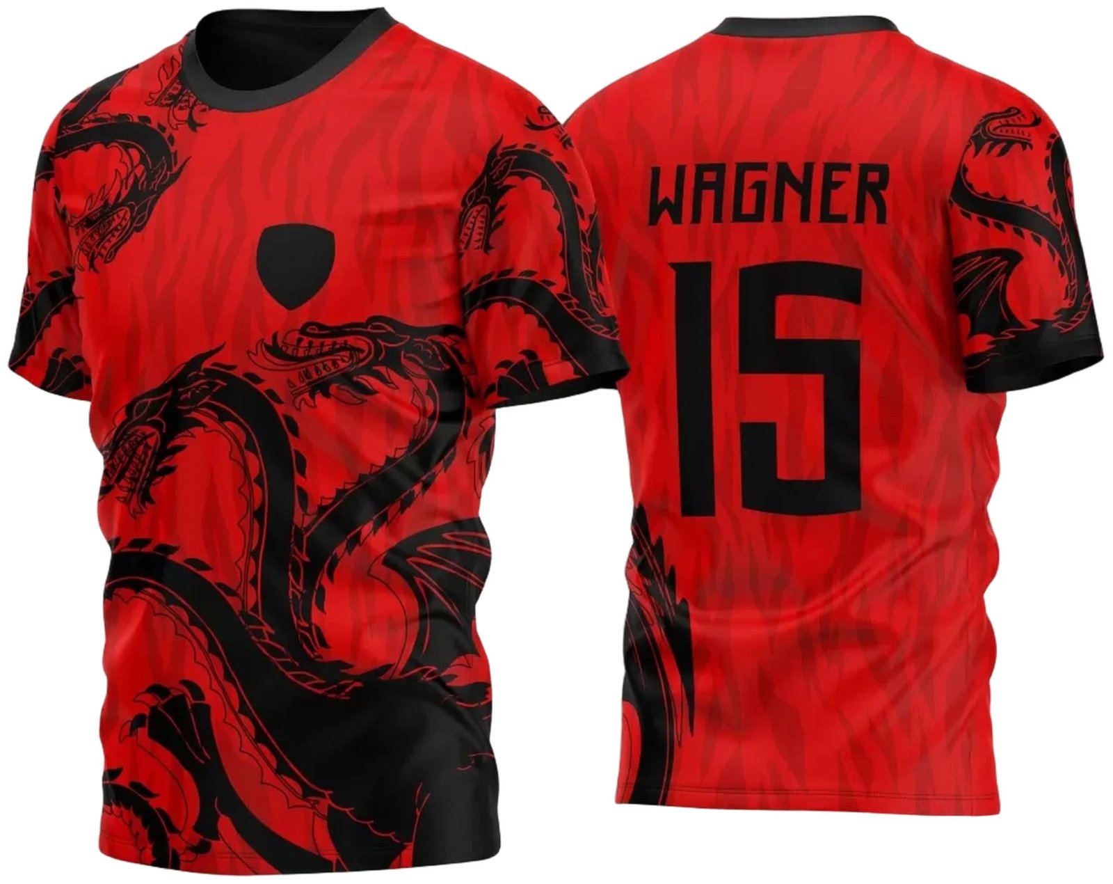 Arte Vetor Camisa Para Atlética Acadêmica e InterClasse Dragão 2023