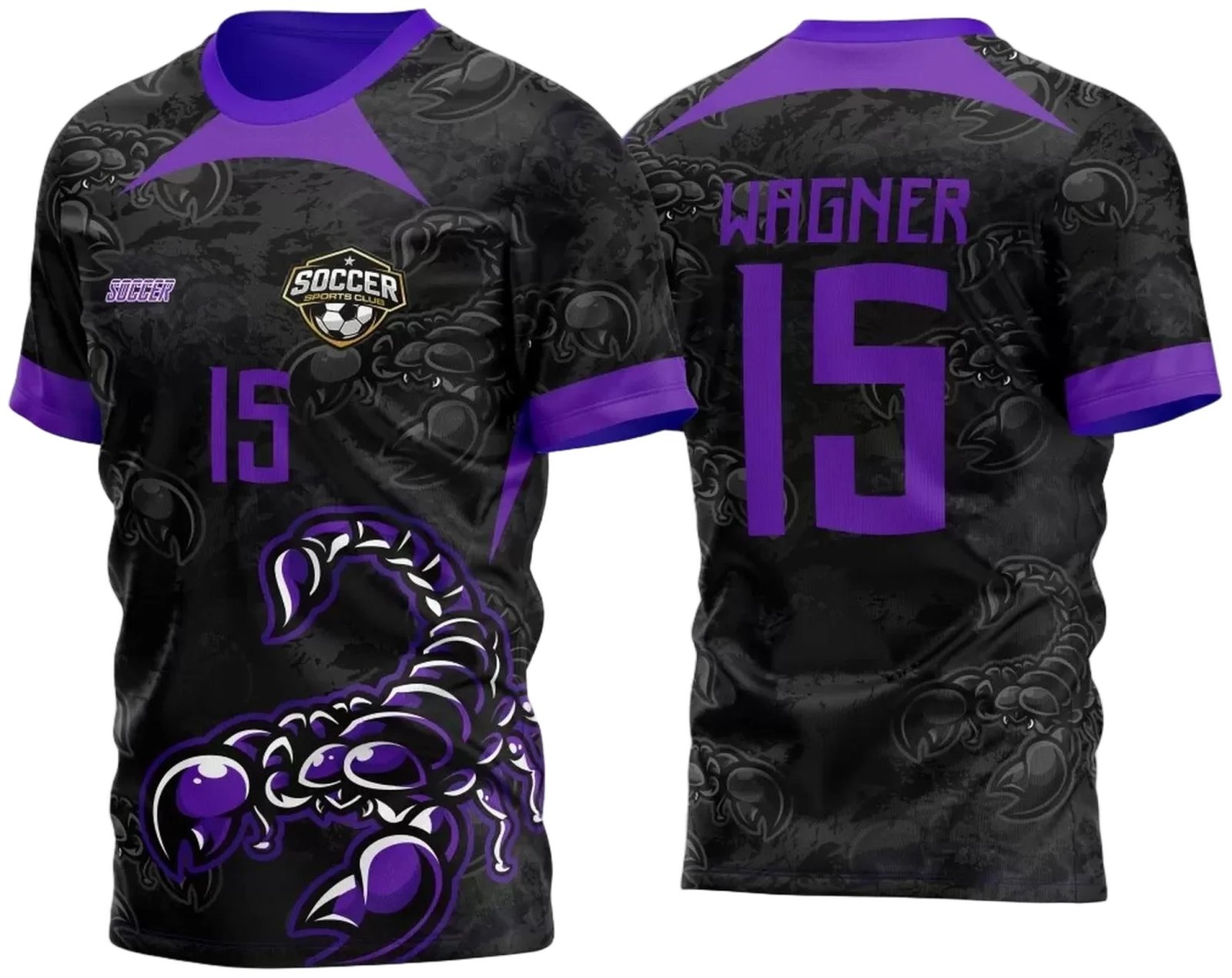 Arte Vetor Camisa Para Atlética Acadêmica e InterClasse Escorpião 2023 M2