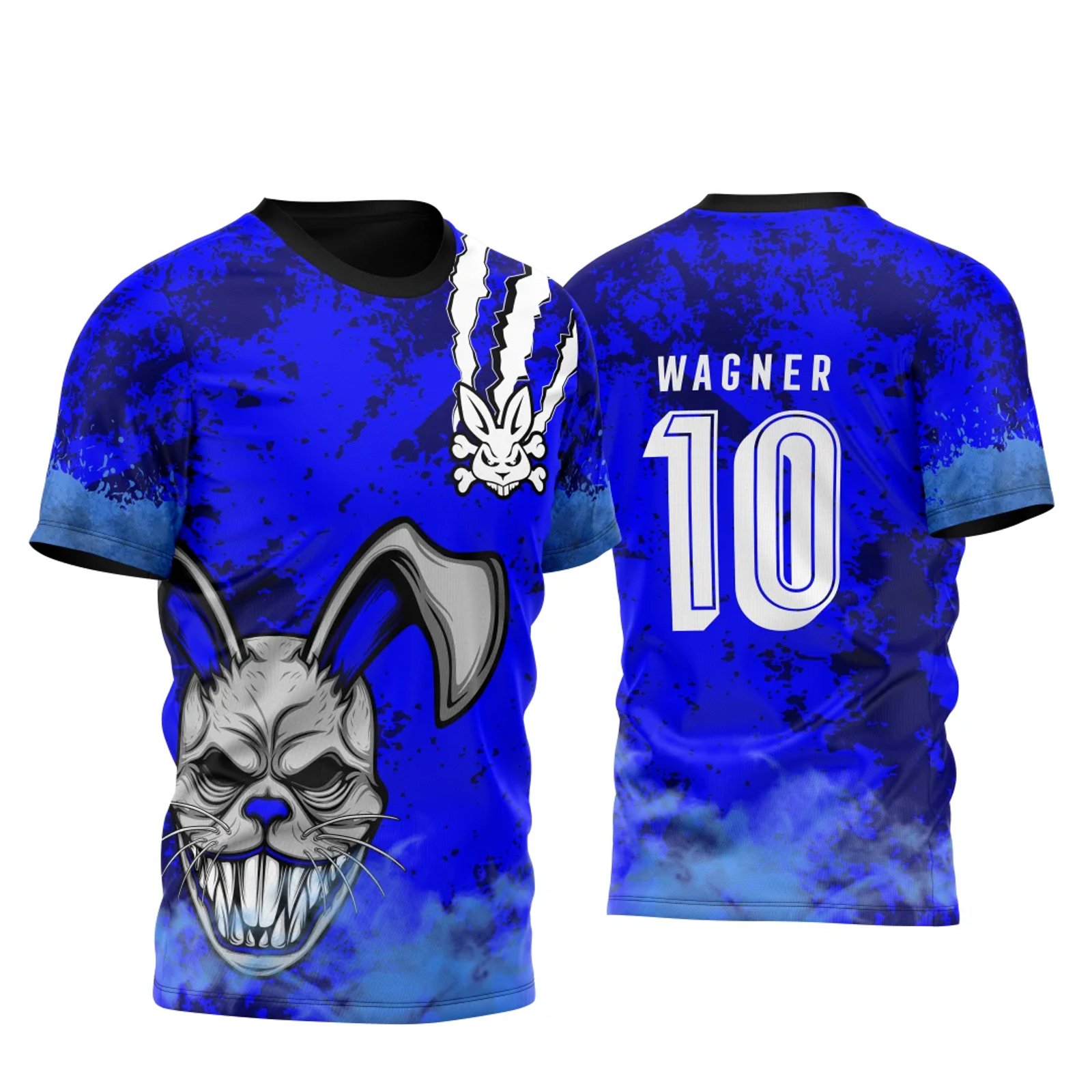 Arte Vetor Camisa Para InterClasse Azul Coelho Game Feroz 2023 M2