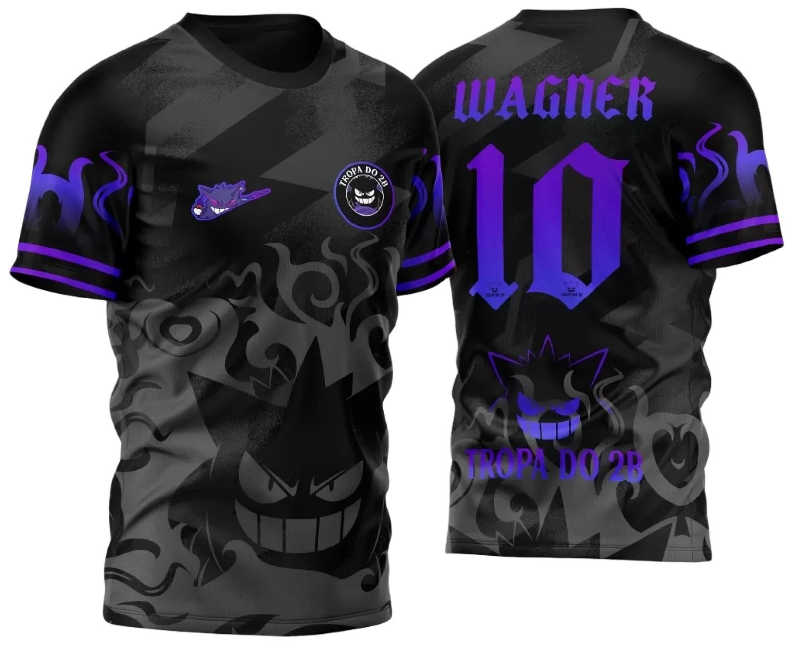 Arte Vetor Camisa para InterClasse Gengar 2023