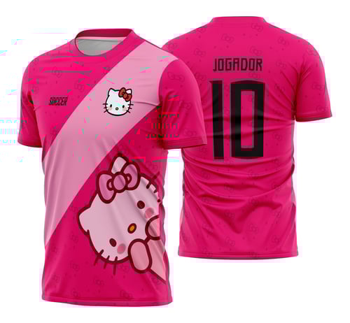 Arte Vetor Camisa Para InterClasse Hello Kitty 2026 Rosa