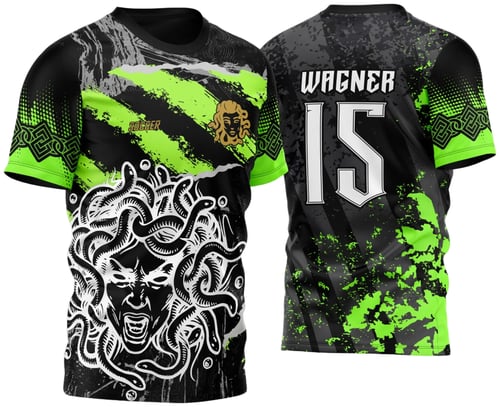 Arte Vetor Camisa Para InterClasse Medusa em Furia 2023 Modelo 01
