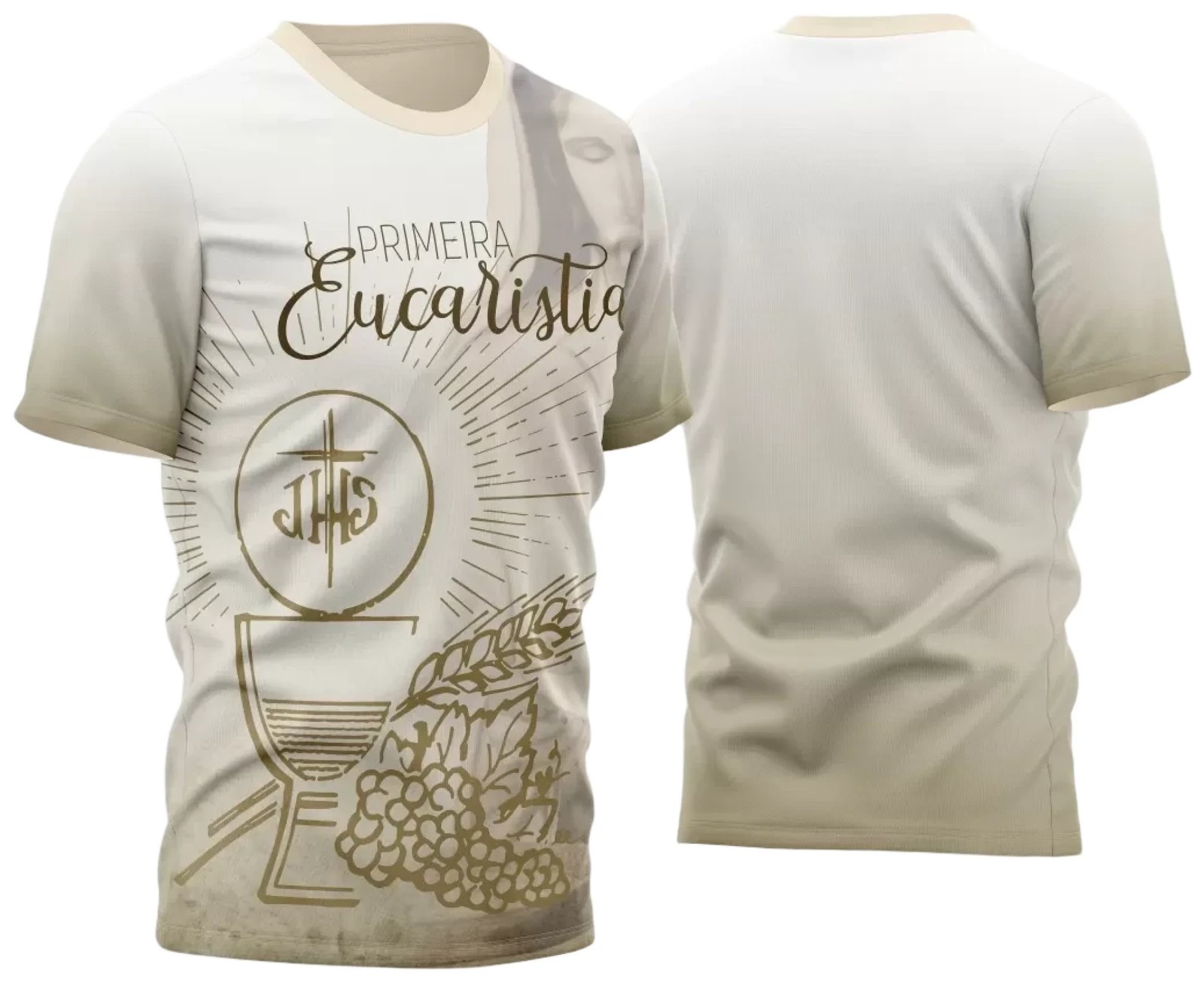 Arte Vetor Camisa Para Primeira Eucaristia Primeira Comunhão 2023 Modelo 23