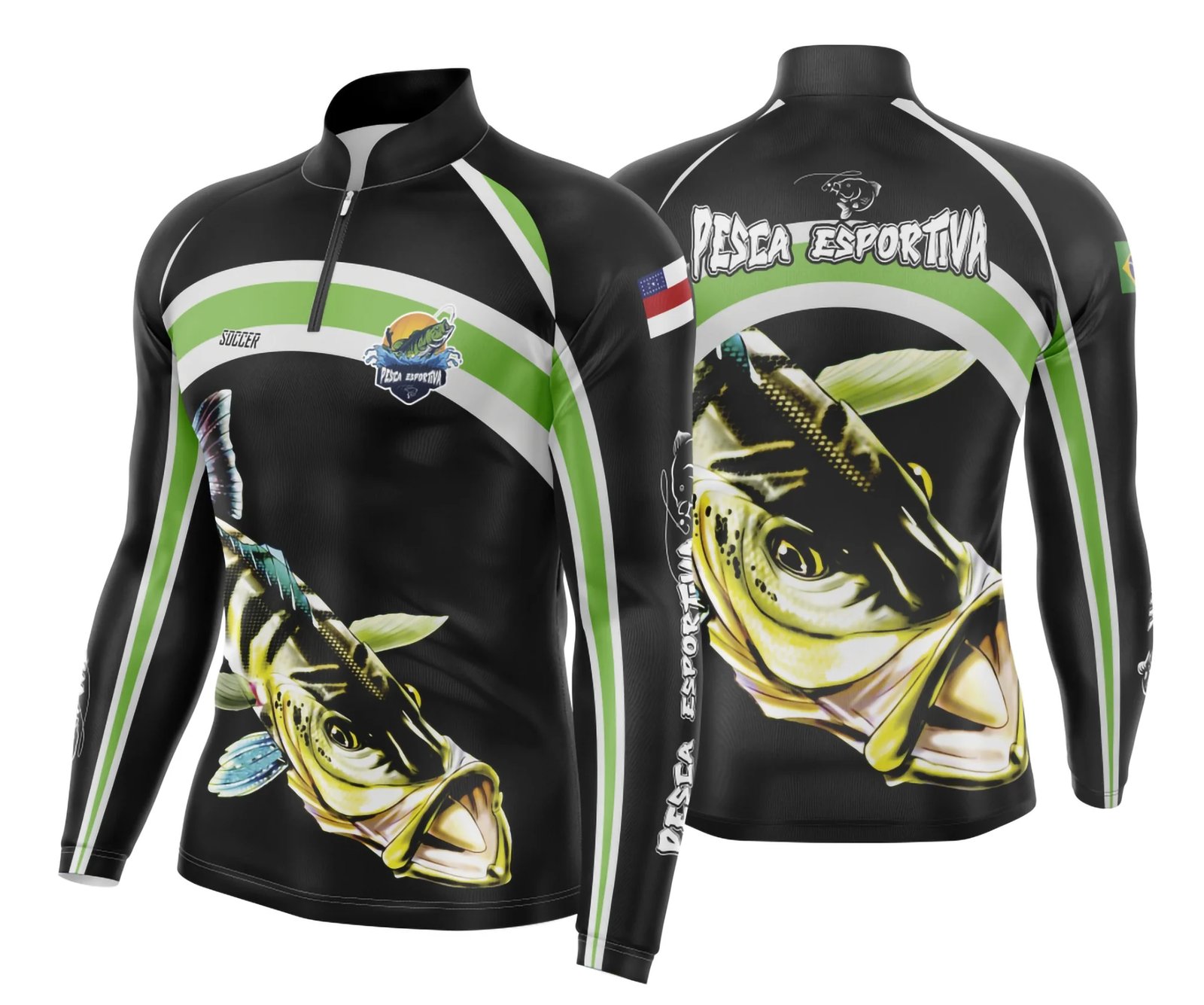 Arte Vetor Camisa Pesca Esportiva | Modelo 14