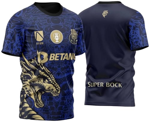Arte Vetor Camisa Porto Special 2022-23 Dragão