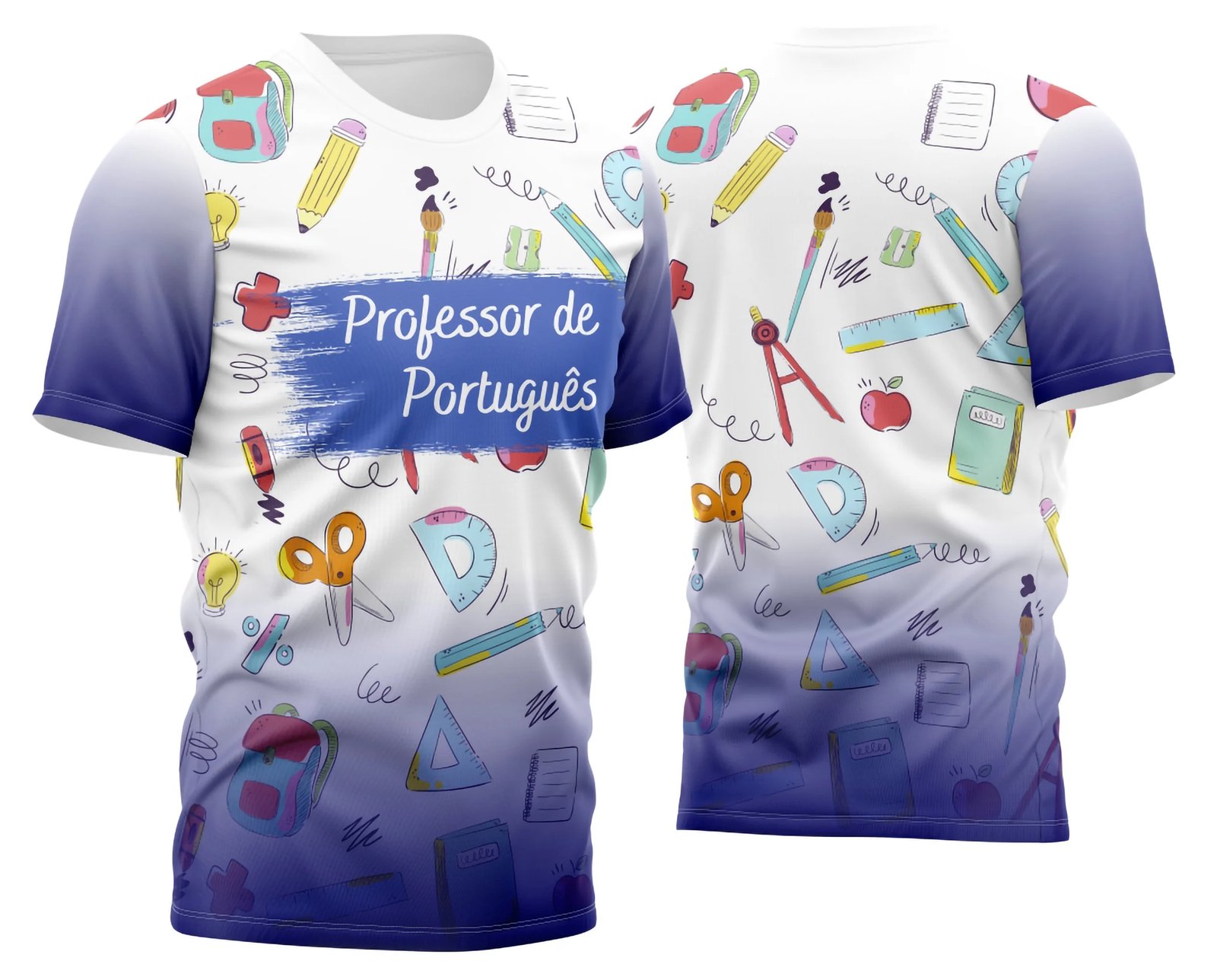 Arte Camisa Professora Personalizada