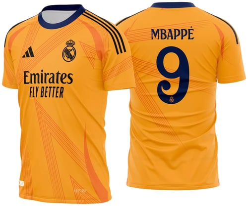 Arte Vetor Camisa Real Madrid 2024 - 2025 - Reserva