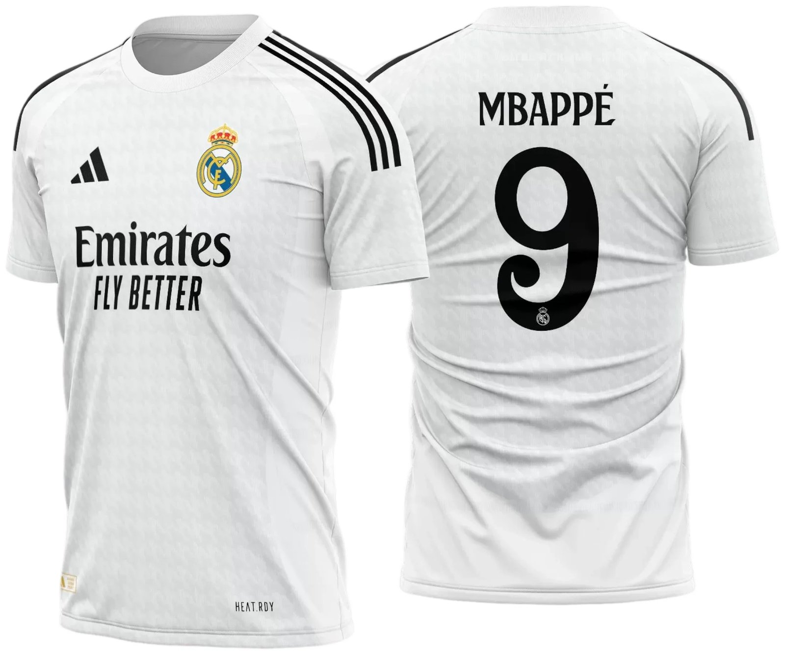 Arte Vetor Camisa Real Madrid Titular 2024 - 2025