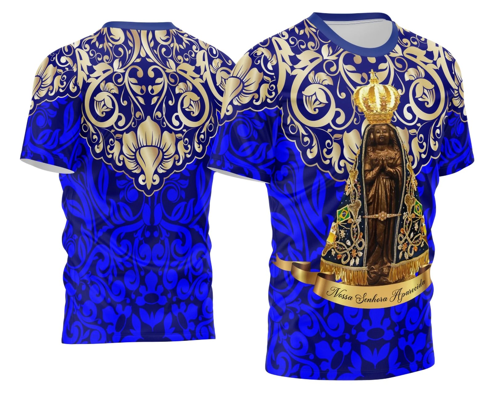 Arte Vetor Camisa Religião - Nossa Senhora Aparecida 2026