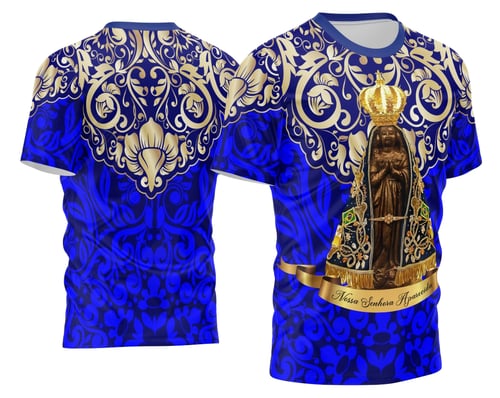 Arte Vetor Camisa Religião - Nossa Senhora Aparecida 2026