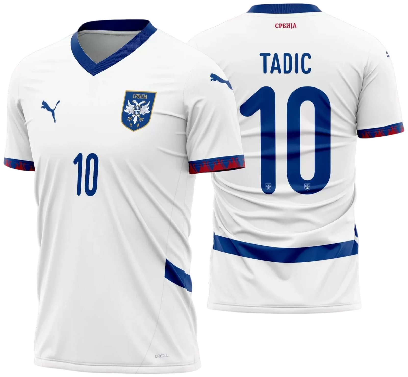 Arte Vetor Camisa Servia Reserva 2024 - 2025