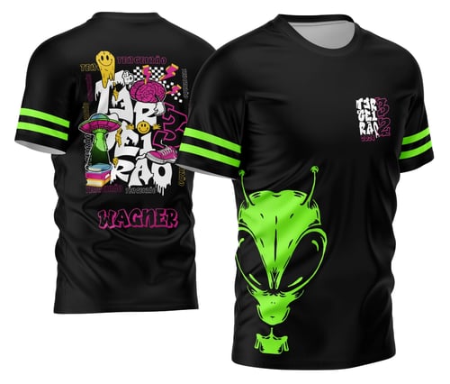 Arte Vetor Camisa Terceirão 2026 Alien | Modelo 02