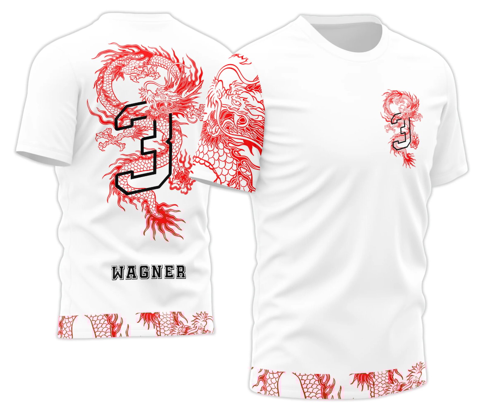 Arte Vetor Camisa Terceirão 2026 Dragão