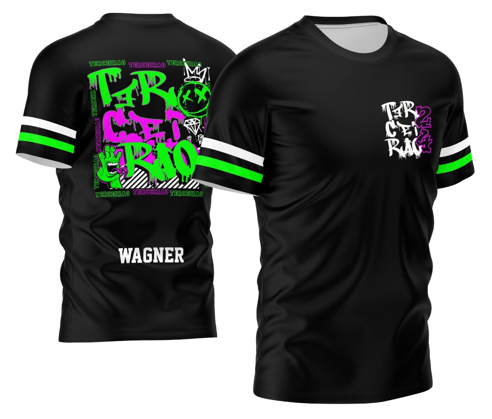 Arte Vetor Camisa Terceirão 2026 Graffit