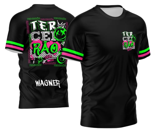 Arte Vetor Camisa Terceirão 2026 Graffit