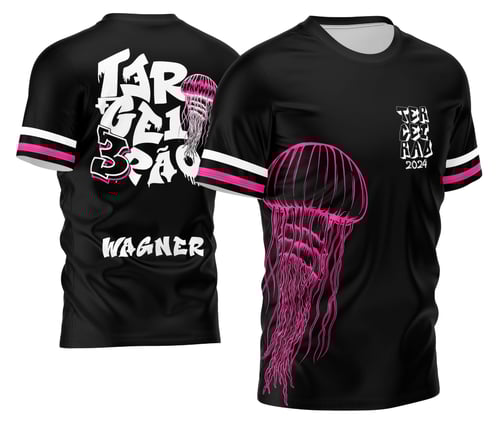 Arte Vetor Camisa Terceirão 2026 Água Viva