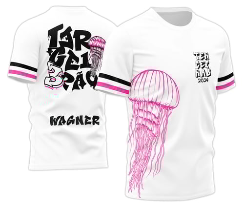 Arte Vetor Camisa Terceirão 2026 Água Viva