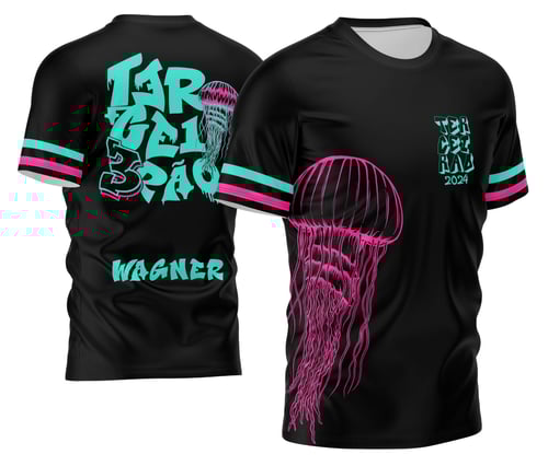 Arte Vetor Camisa Terceirão 2026 Água Viva