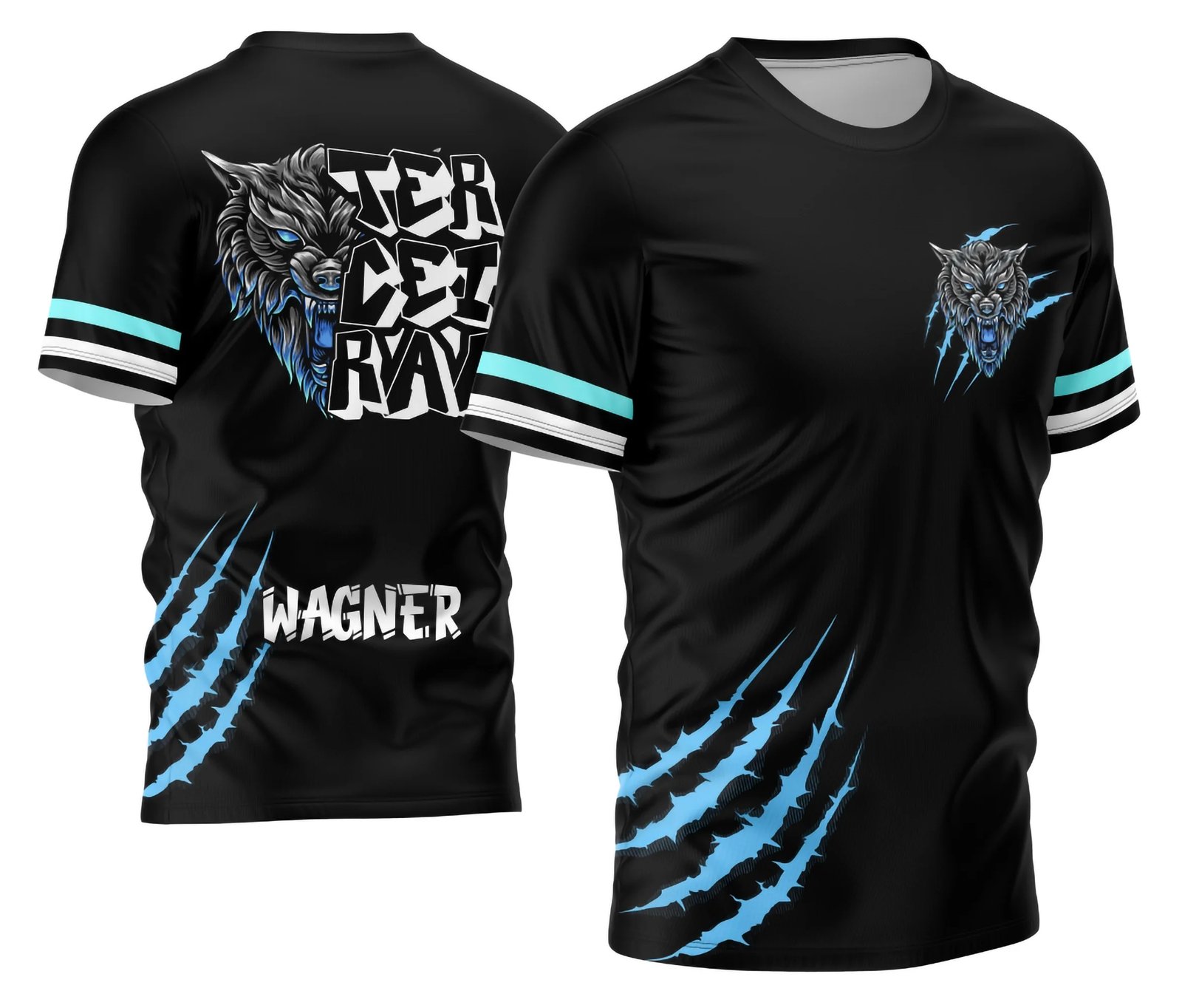 Arte Vetor Camisa Terceirão 2026 Lobo