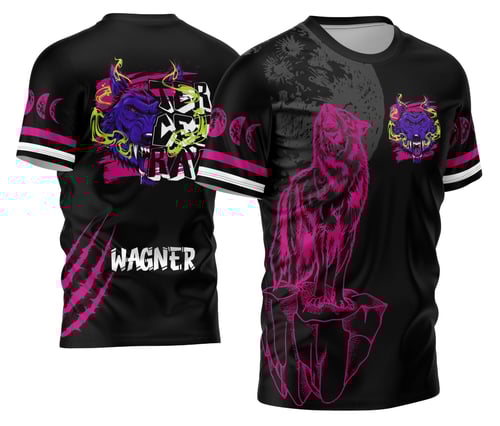 Arte Vetor Camisa Terceirão 2026 Lobo da Lua Modelo 02