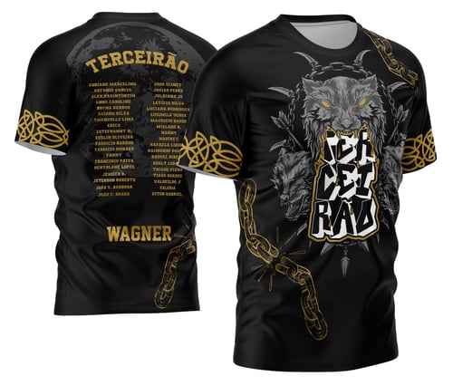 Arte Vetor Camisa Terceirão 2026 Pele de Lobo Modelo 02