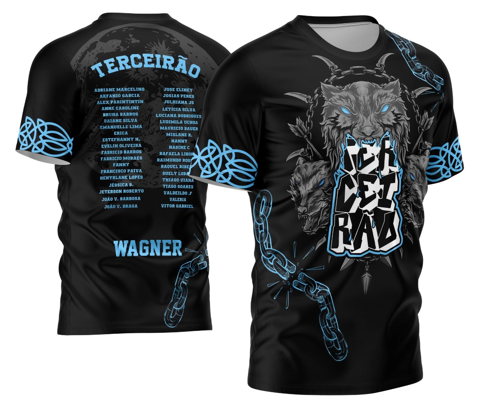 Arte Vetor Camisa Terceirão 2026 Pele de Lobo Modelo 06