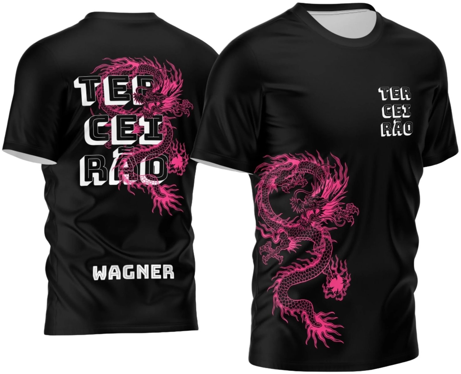 Camisa Terceirão Dragão Rosa