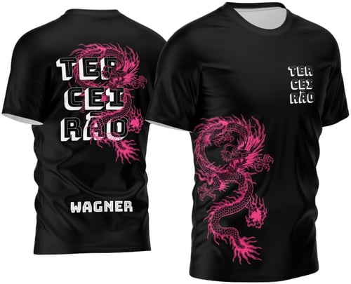 Camisa Terceirão Dragão Rosa