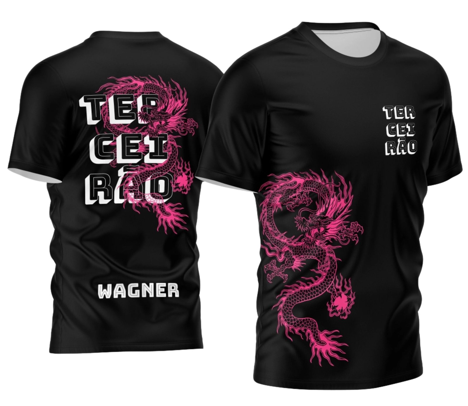 Camisa Terceirão Dragão Rosa