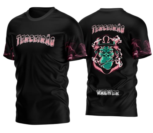 Camisa Terceirão Gorila Fumaça
