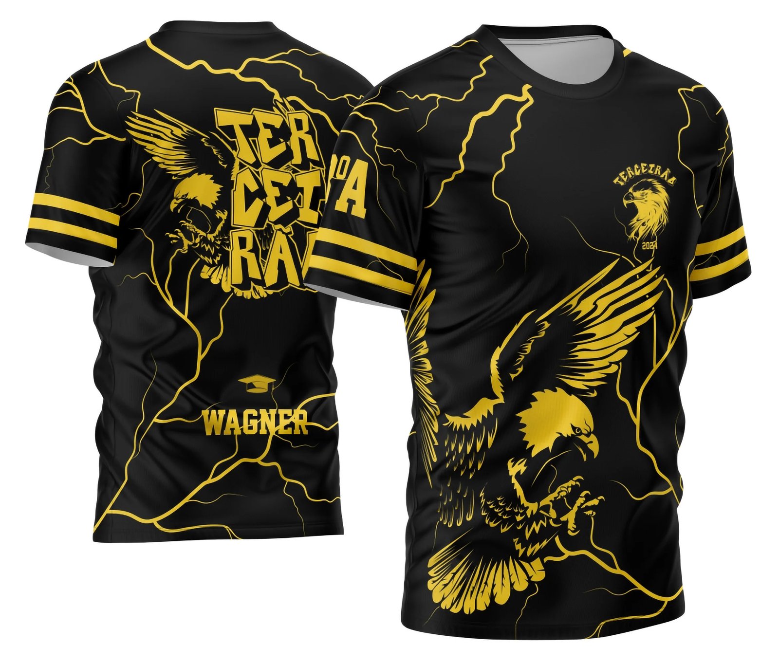 Arte Vetor Camisa Terceirão Águia 2026 Modelo 05