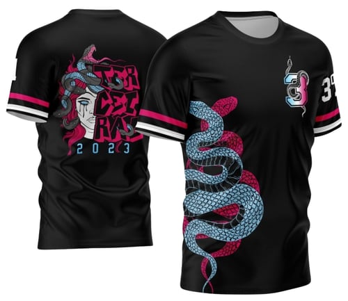 Camisa Terceirão Medusa Cobras