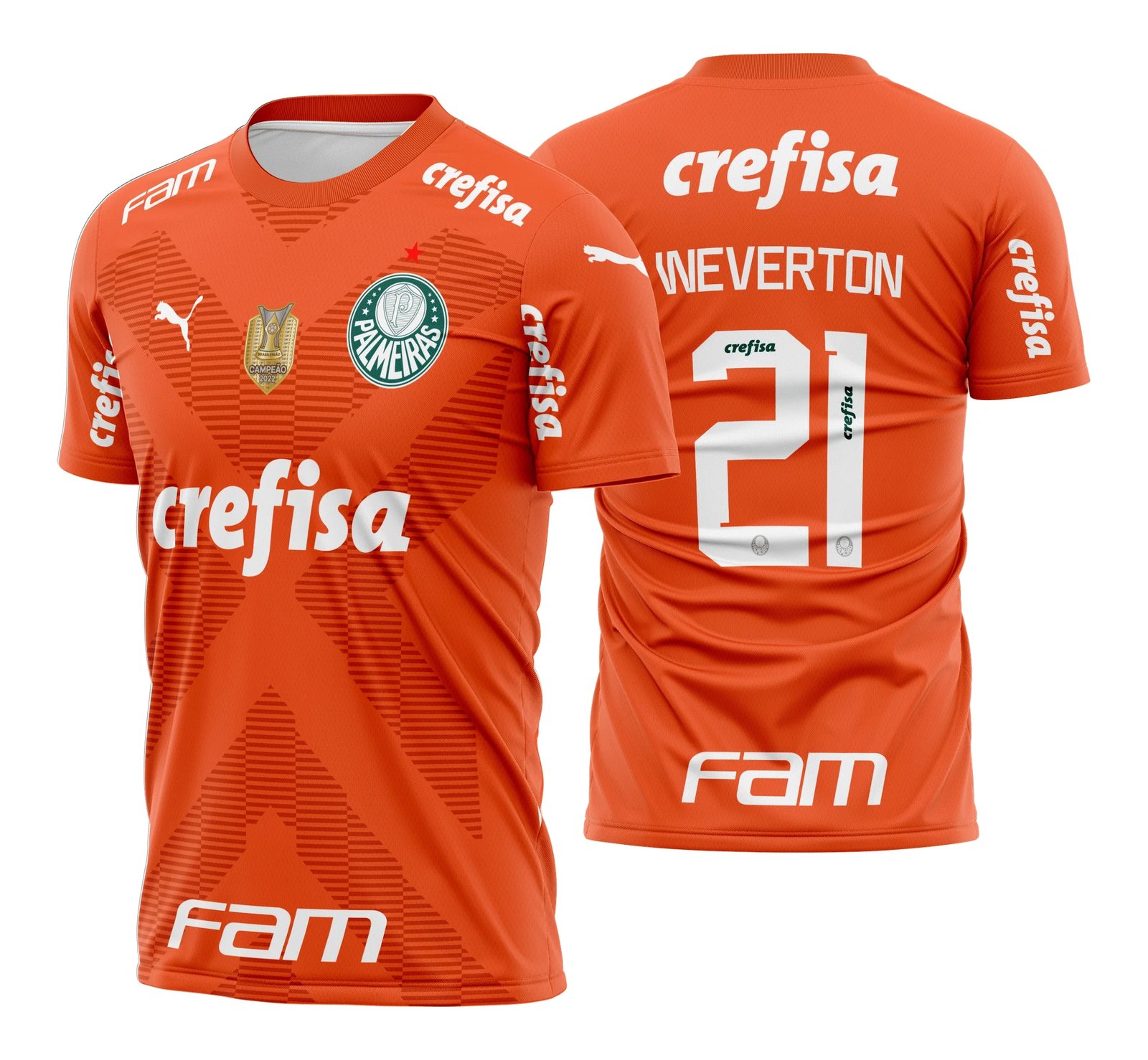 Arte Vetor Camisa Time Palmeiras Goleiro 2023