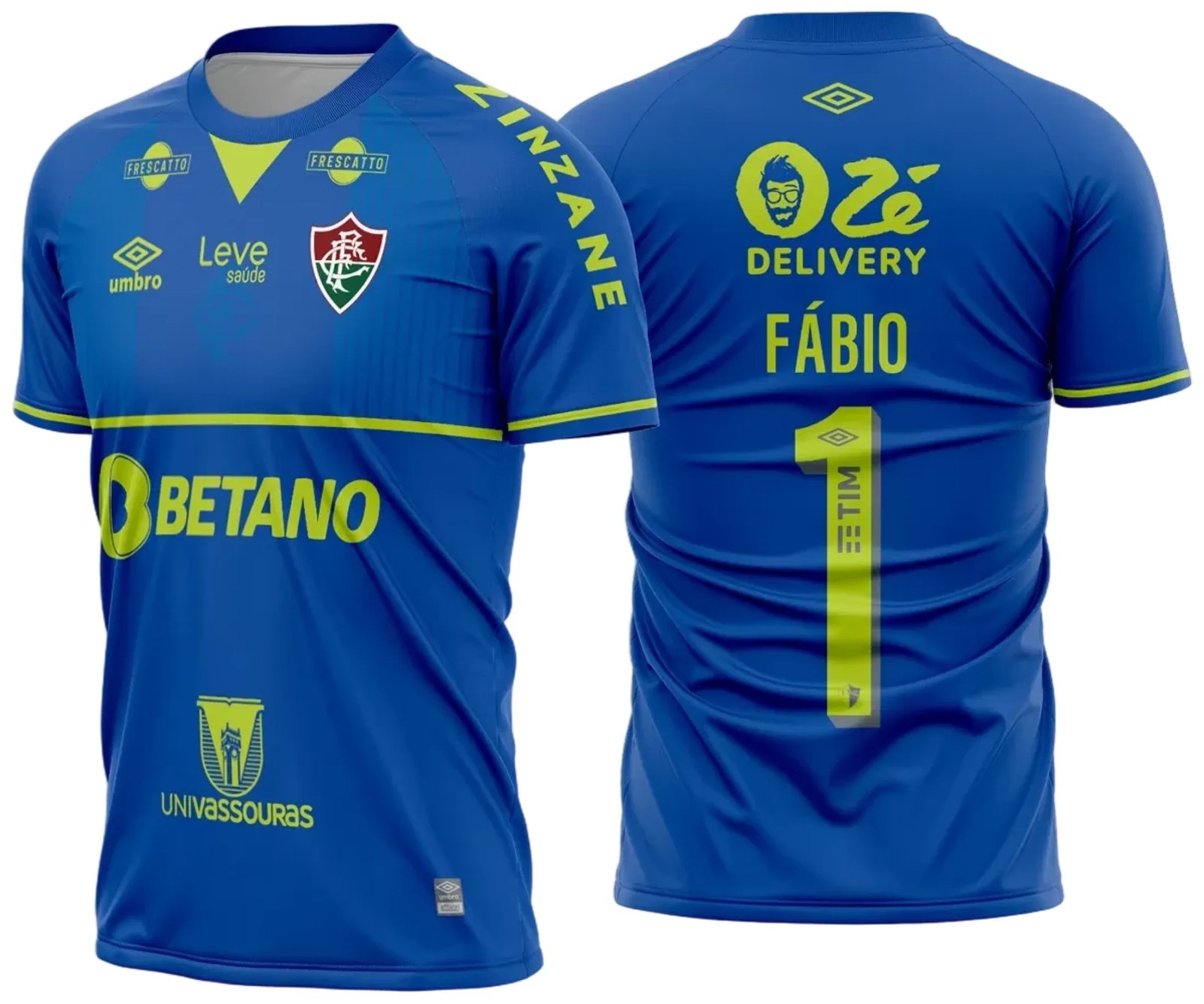 Arte Vetor Estampa Camisa Fluminense Goleiro III 2023 2024
