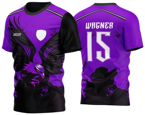 Arte Vetor Estampa Camisa InterClasse Águia Modelo 02