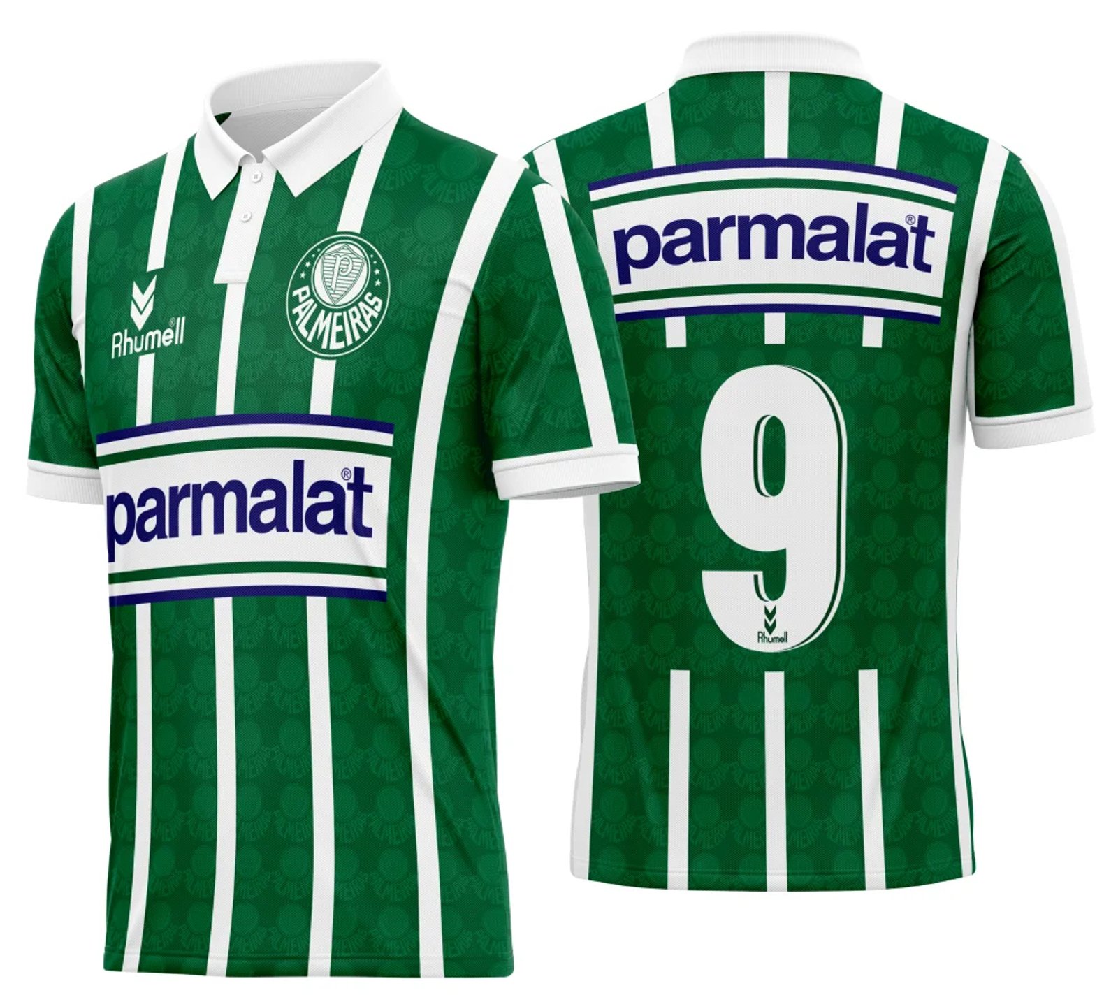 Arte Vetor Estampa Camisa Palmeiras Titular 1993-94