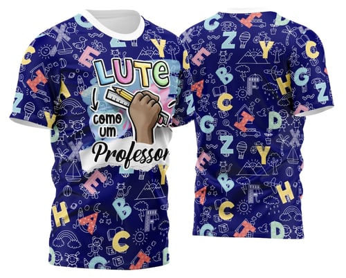 Arte Camisa Professora Personalizada