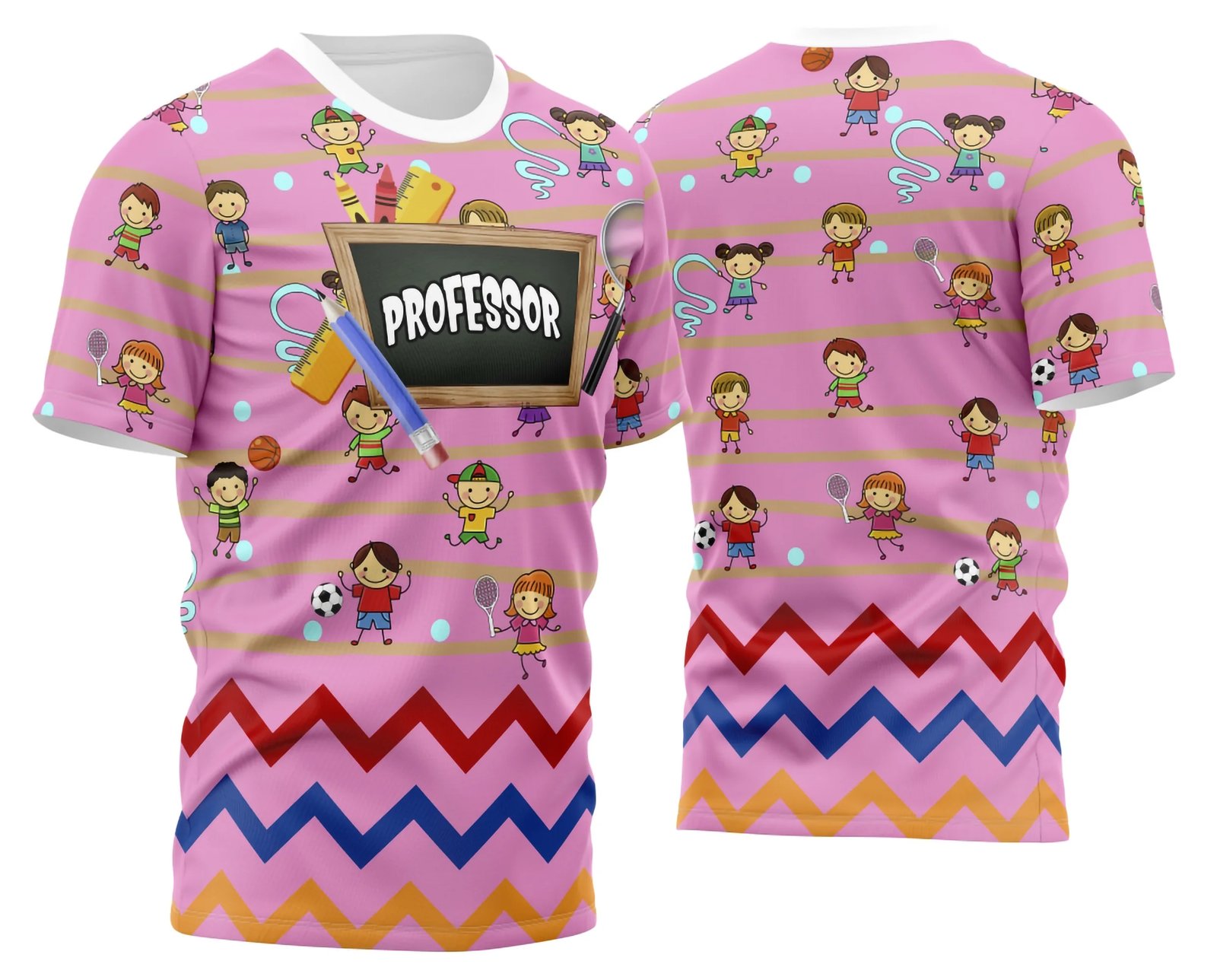 Arte Camisa Professora Personalizada