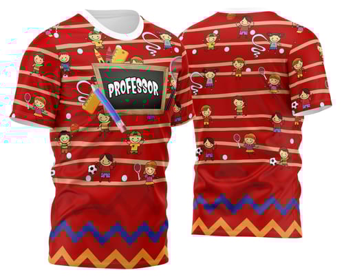 Arte Camisa Professora Personalizada