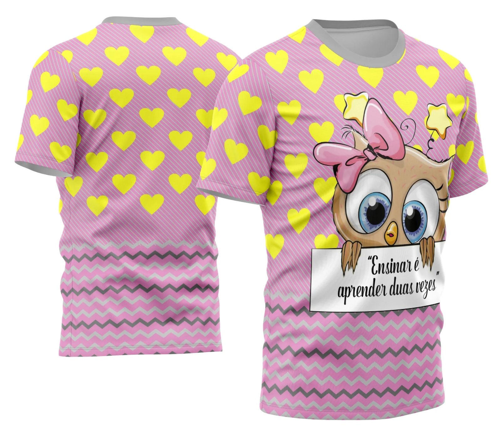 Arte Camisa Professora Personalizada