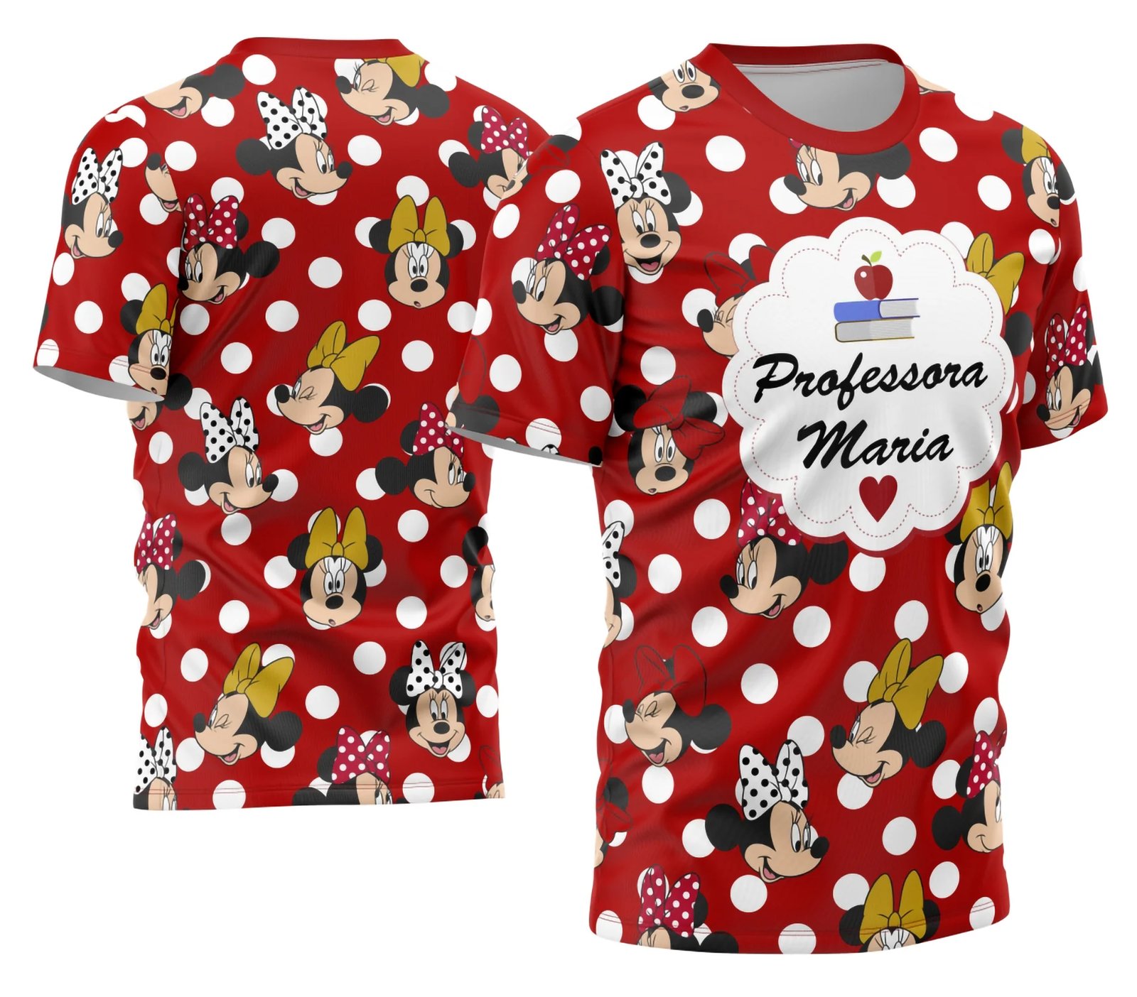 Arte Camisa Professora Personalizada