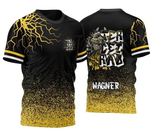 Camisa TERCEIRÃO Zeus Raios 2026 Modelo 3